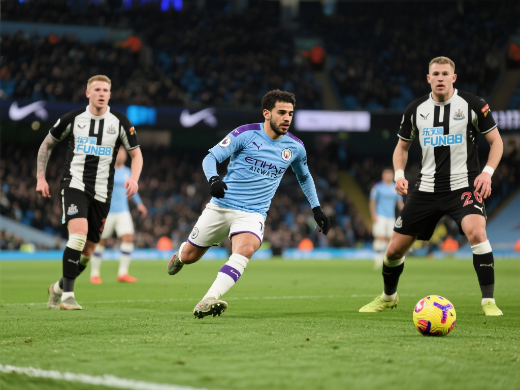 曼城的进攻 曼城的进攻